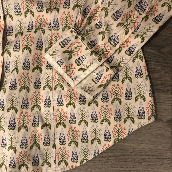 Brooks Brother dress shirt floral print size 8P - Picture 2 of 5